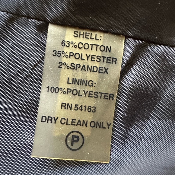 Calvin Klein navy blazer - Picture 3 of 7